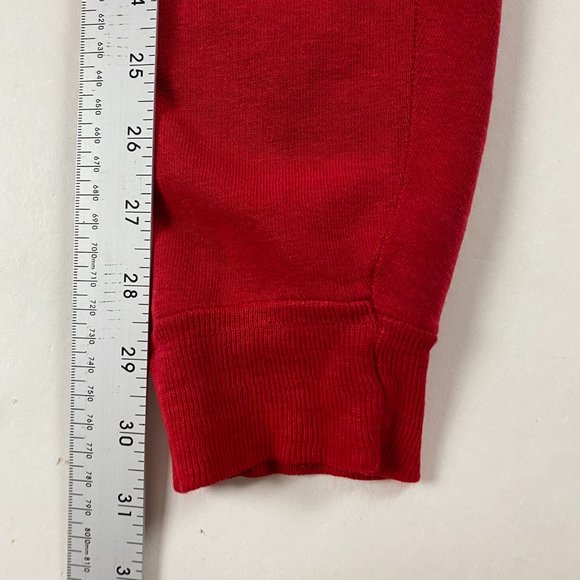 Vintage 70s Snoopy Peanuts Sweatshirt Small I'm Allergic To Morning Woodstock - Picture 16 of 16